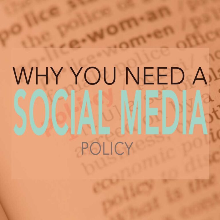 Why your company needs a social media policy