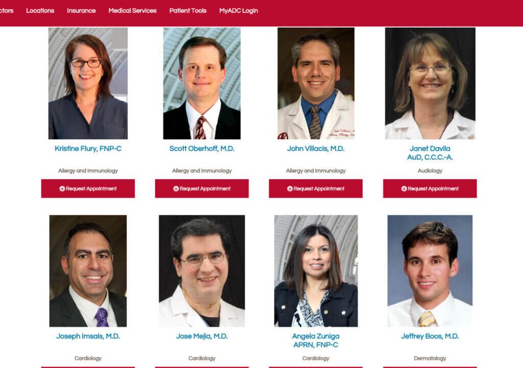 healthcare website redesign | Healthcare website redesign: Positioning provider as a market leader
