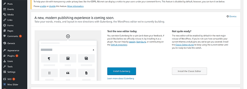 What to know about Wordpress Gutenberg 3 how to add classic editor