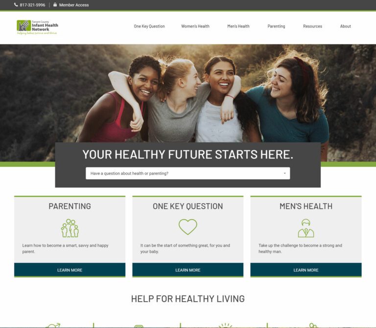 Public health website development: Promoting healthy lifestyles to reduce infant mortality 11 Public health website development: Promoting healthy lifestyles to reduce infant mortality