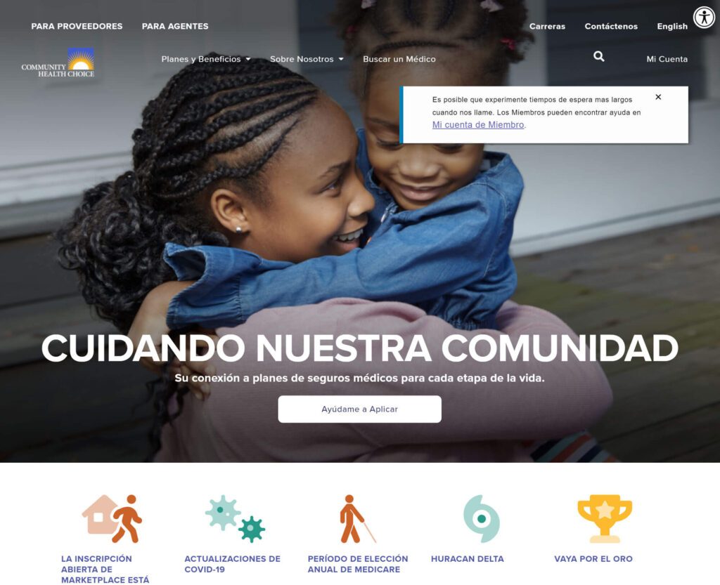 Health plan website | Health plan website development