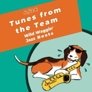 Tunes from the team graphic for article on jazz music for brainstorming sessions