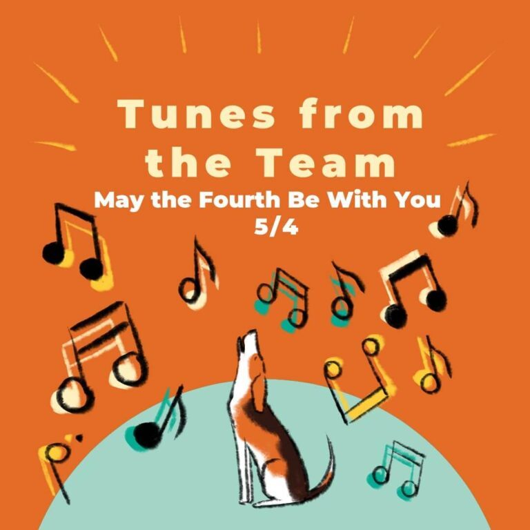 graphic for tunes from the team may the fourth be with you