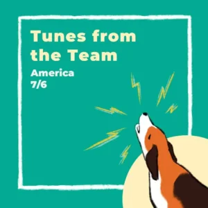 Tunes from the Team: America 1 graphic shows Tunes from the Team America