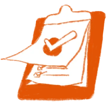 SaaS Trends Report 4 illustration shows drawing of checklist