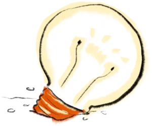 SaaS Trends Report 2 lightbulb illustration for SaaS trends report