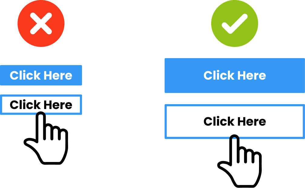 click target examples