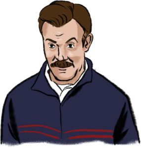 illustration of ted lasso