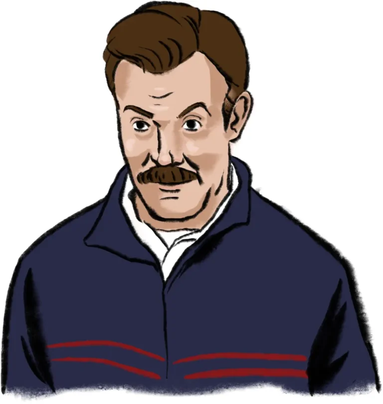 illustration of ted lasso