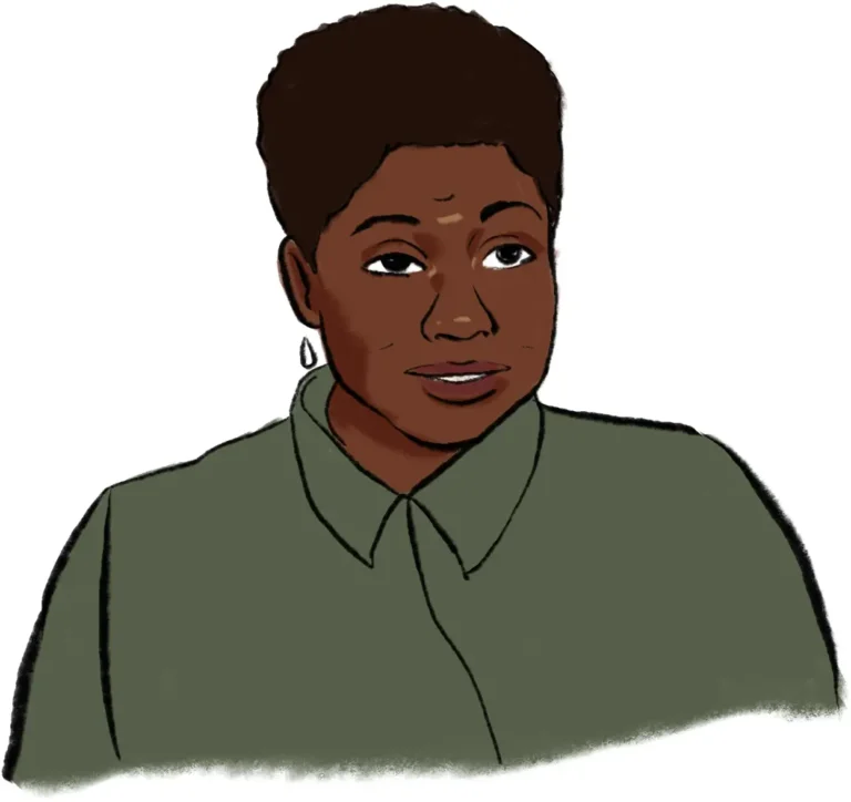 illustration of Dr. Sharon Fieldstone