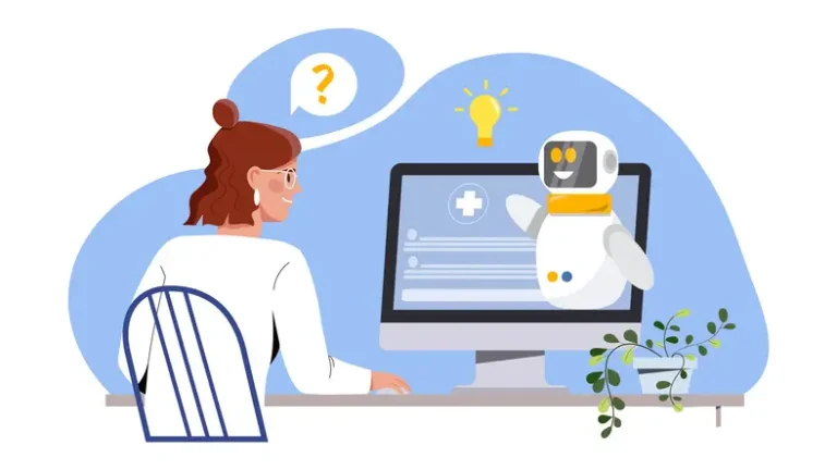 illustrative concept of information architecture for AI