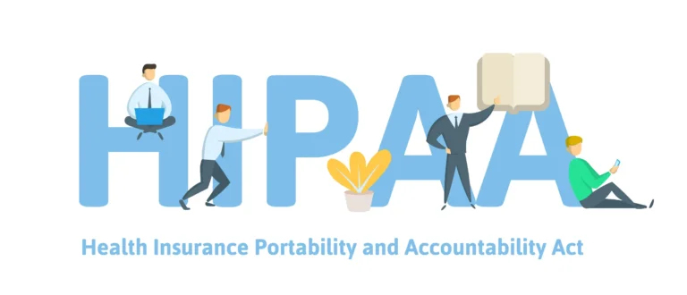 The definitive checklist for HIPAA compliant website design projects 1 HIPAA, Health Insurance Portability and Accountability Act. Concept with keywords, letters and icons to illustrate HIPAA compliant website design