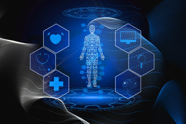 Health tech product scalability: Strategies for growing your MVP into a scalable solution 12 science medical technology concept background for article on health tech product scalability