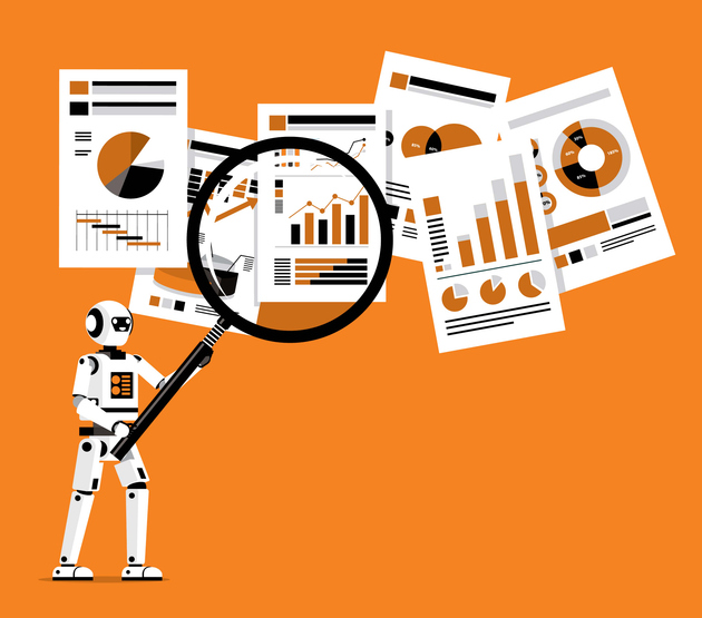 How product leaders use AI-powered UX metrics to go beyond NPS 2 Flat isometric design of analysis concept for article on AI-powered UX metrics